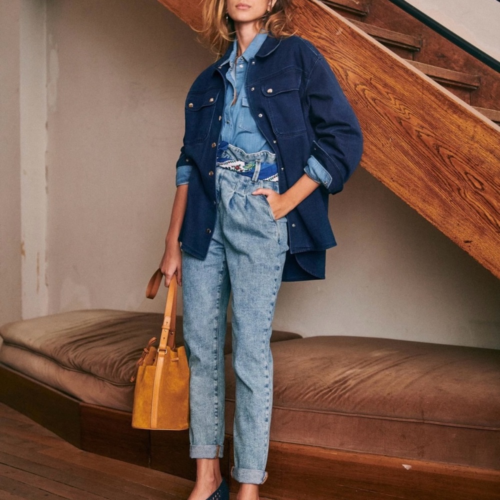 Sezane Austin Denim Pants